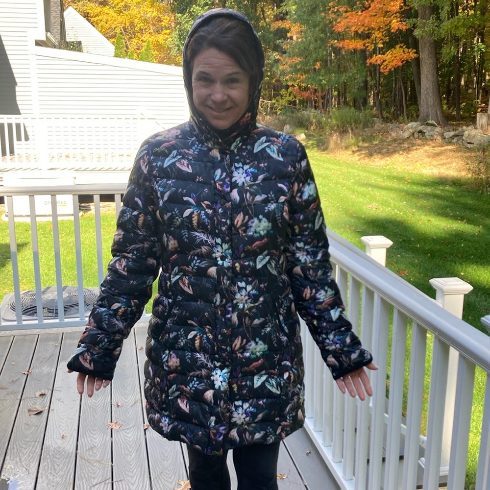 Ilse Jacobsen Hornbaek Floral Down Puffer